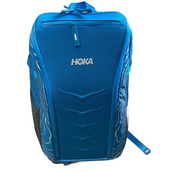 Hoka One One Backpack Blue 18” X 12 X 8 - Picture 1 of 8